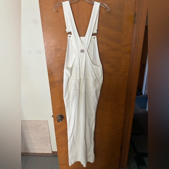 FAHERTY MECHANIC CORDUROY OVERALL Egret great condition - Picture 4 of 7